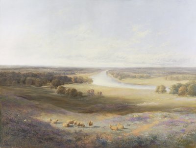 Vue de Richmond - Thomas Francis Wainewright